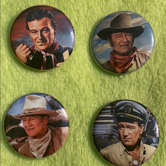 John Wayne Pins Cowboy Soldier Renegade - Picture 1 of 3